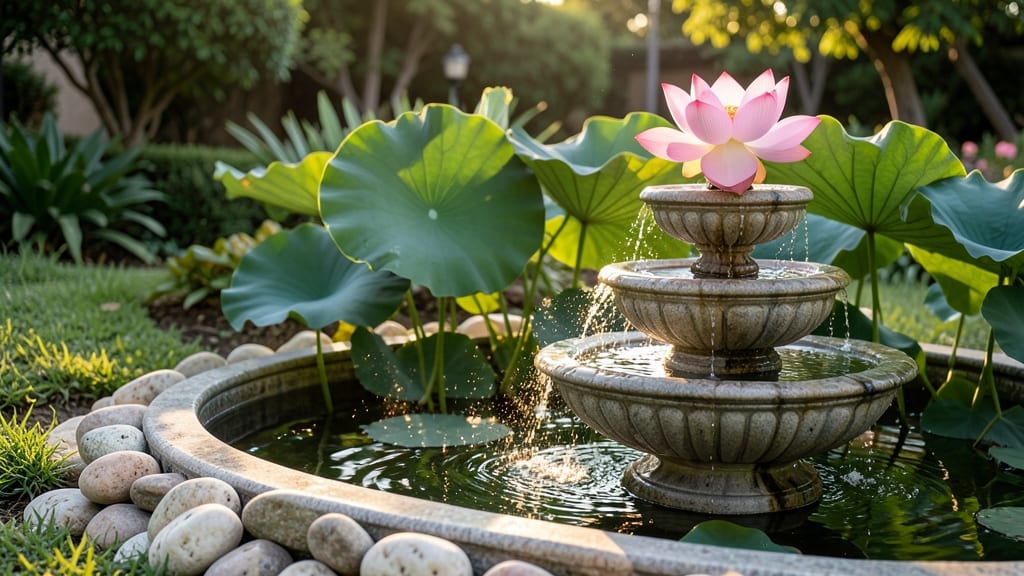 Water Fountain Flowers: Year-Round Hummingbird Haven With Drought-Tolerant Blooms