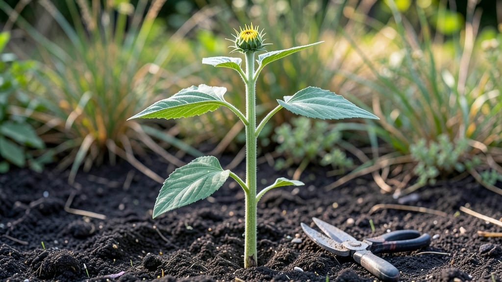 Mammoth Sunflower Seedlings: Deep Roots for Towering Stems