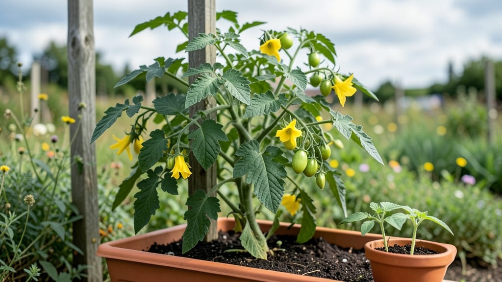 Tomato Plants In Flower Pots: Balcony Garden Bounty With Year-Round Harvests