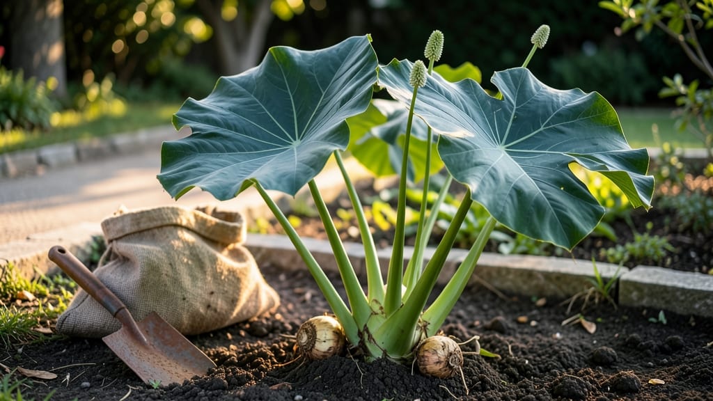 Taro Root Flower Growing Guide: Stunning Edible Blooms in Containers