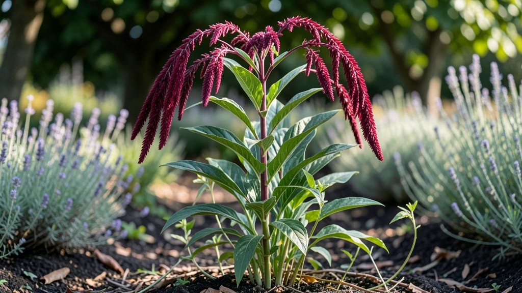 Red Amaranth Flowers: Bold Height and Pollinator Haven