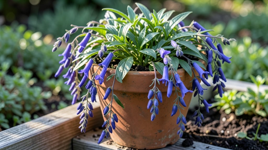 Purple Flowers Spiky Leaves: Dramatic Height and Pollinator Haven