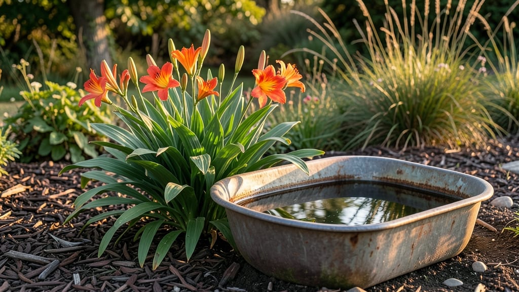 Horse Trough Flower Bed: Rustic Charm With Year-Round Color