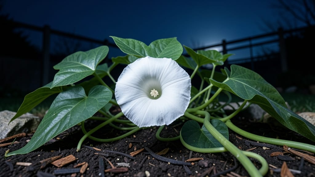 Moon Flower Blooming: Late-Season Pruning for Extended Summer Beauty