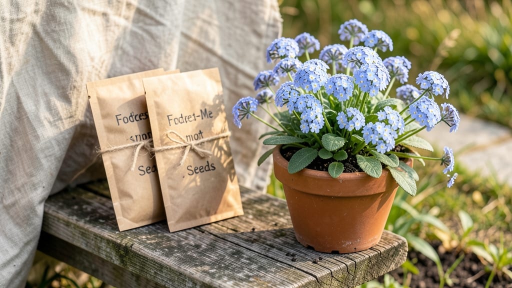 Forget Me Not Flower Seeds: Pollinator-Magnet Blooms in 60 Days