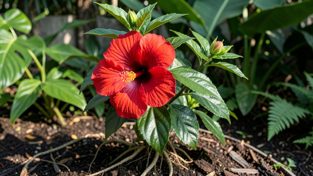 Hibiscus Jamaica Flower Growing Guide: Tropical Beauty Thrives in Containers