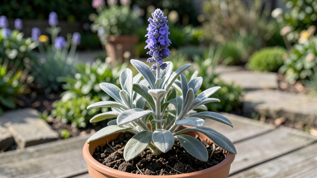 Sage and Flower Garden: Fragrant Pollinator Haven With Year-Round Beauty
